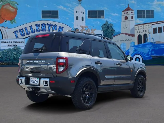 Used 2025 Carbonized Gray Metallic Ford Badlands image 4