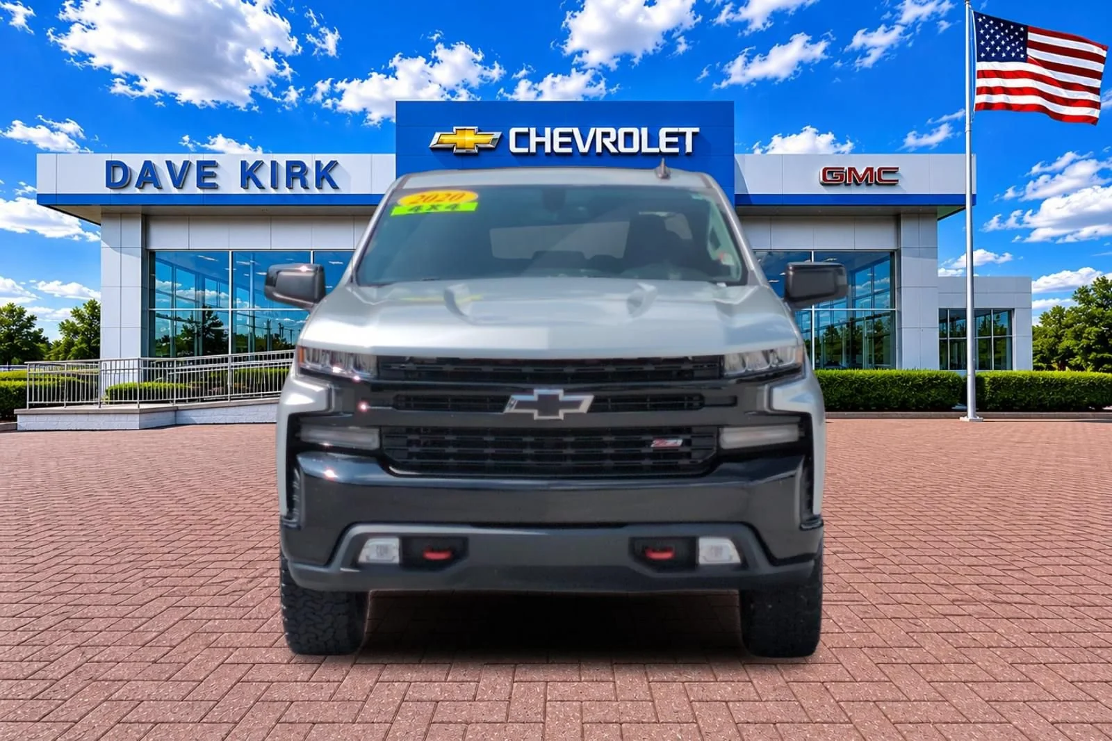 Used 2020 SILVER ICE METALLIC Chevrolet LT Trail Boss image 8