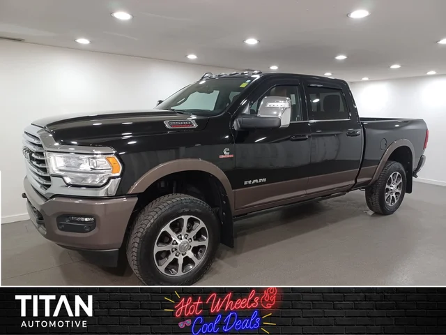 2024 Ram 2500 4x4 Crew Cab Limited Longhorn*6.7L Cummins | 35in Tires | Level | Nav | 360 Cam | Sunroof | Htd Whl | Pwr Boards