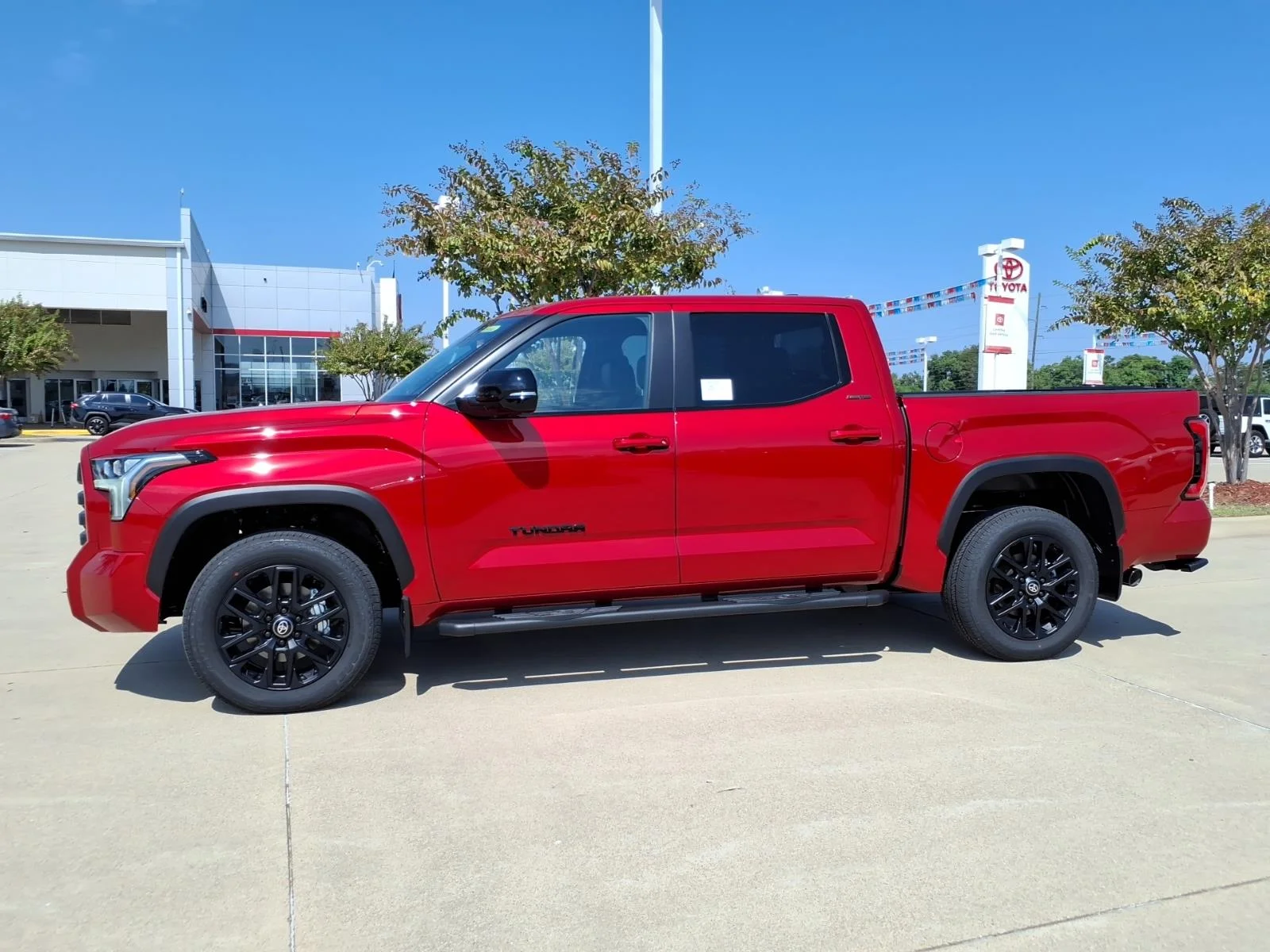New 2026 Supersonic Red Toyota Limited CrewMax 5.5
