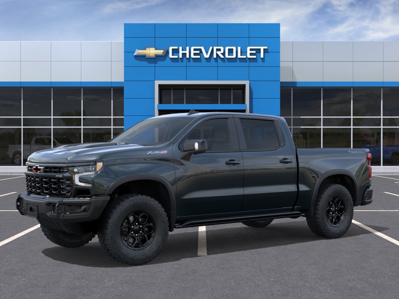 New 2026 Cypress Gray Chevrolet ZR2 image 2
