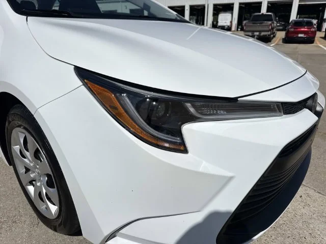 Used 2025 White Toyota LE image 2
