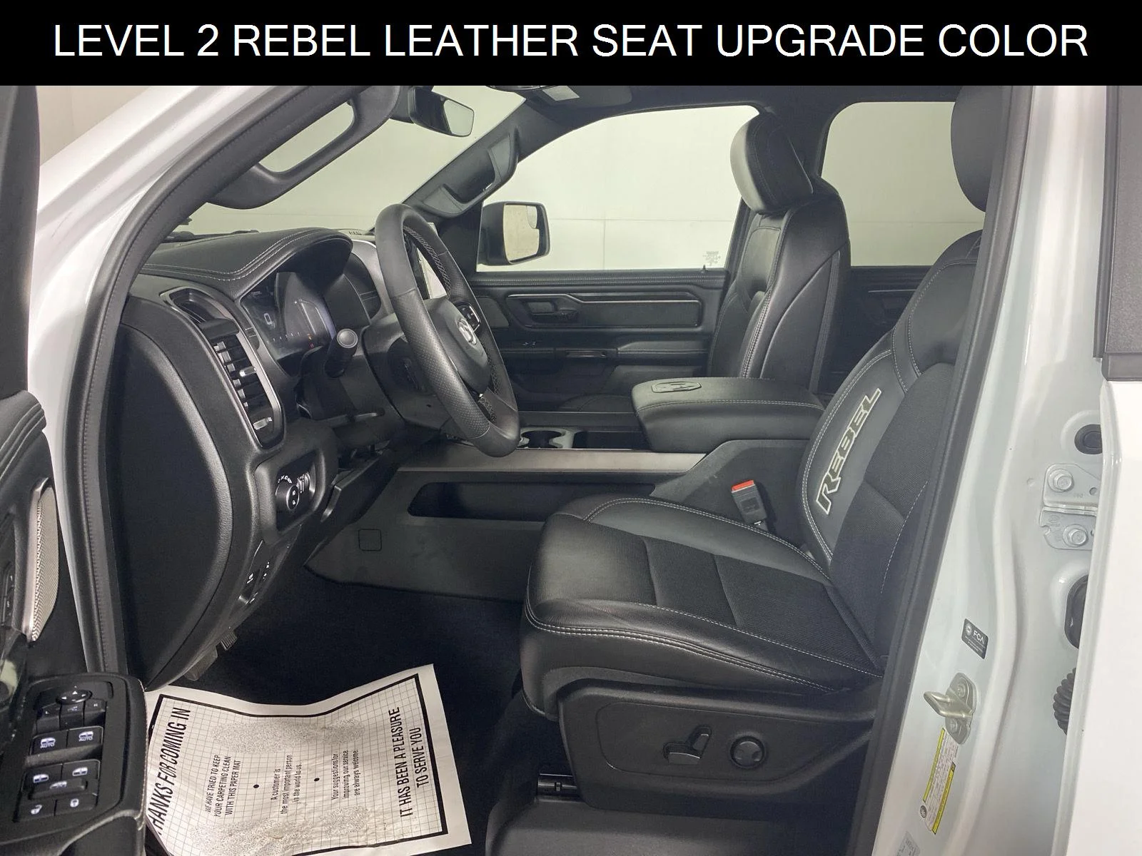 Used 2025 Bright White Clearcoat Ram Rebel image 10