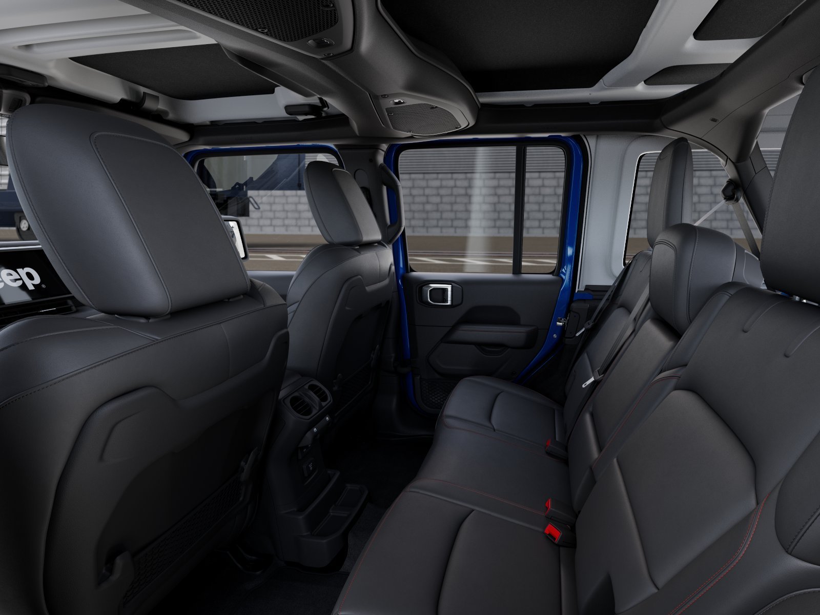 New 2026 Hydro Blue Pearl-Coat Exterior Paint Jeep Rubicon X 4-Door image 49