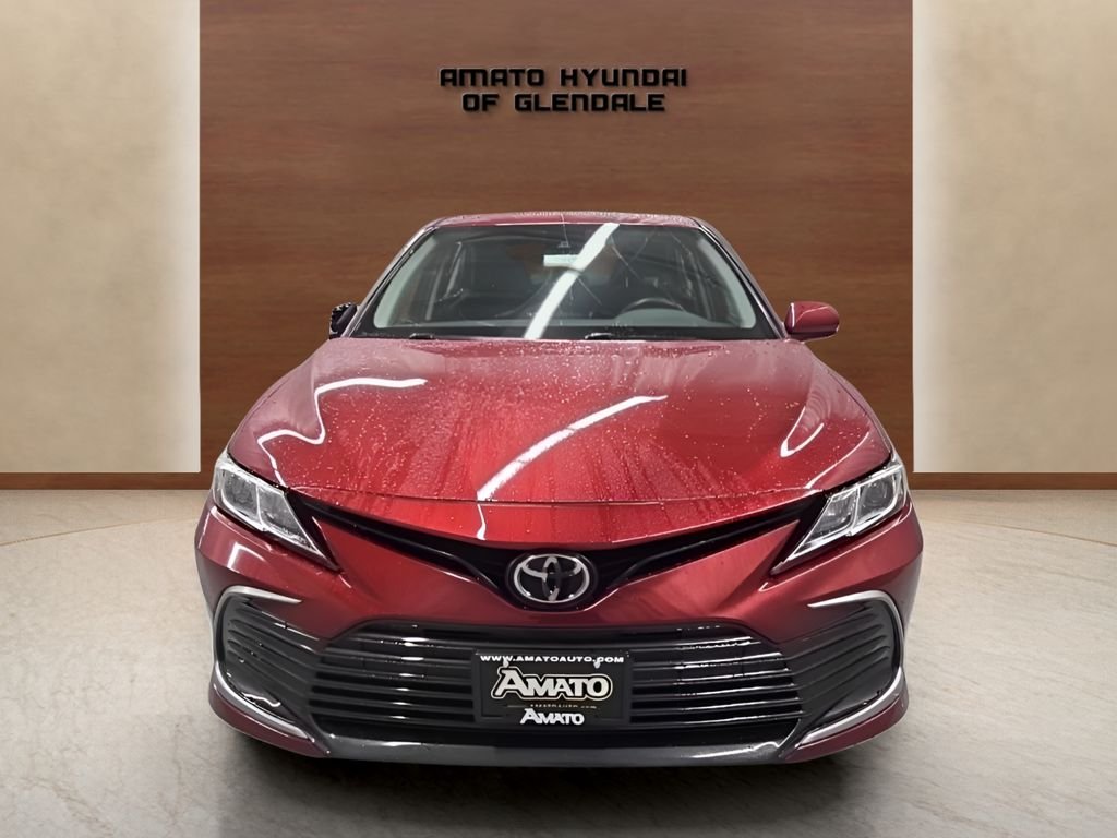 Used 2022 Red Toyota LE image 8
