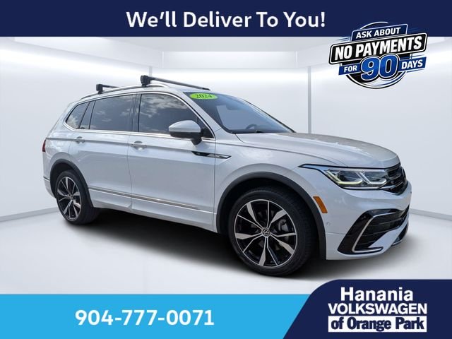 Used 2024 White Volkswagen 2.0T SEL R-Line image 1