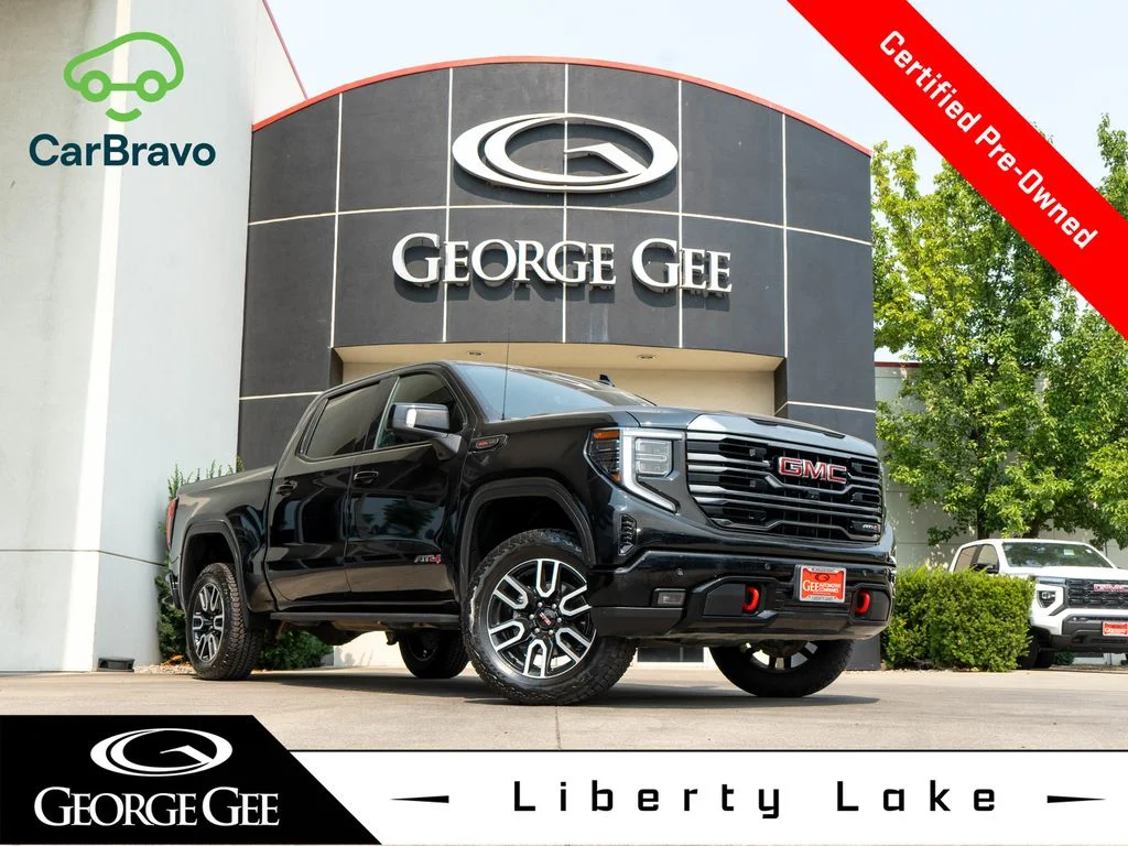 Used 2023 Black GMC AT4 image 1