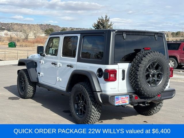 New 2026 Bright White Clear-Coat Exterior Paint Jeep Willys image 4