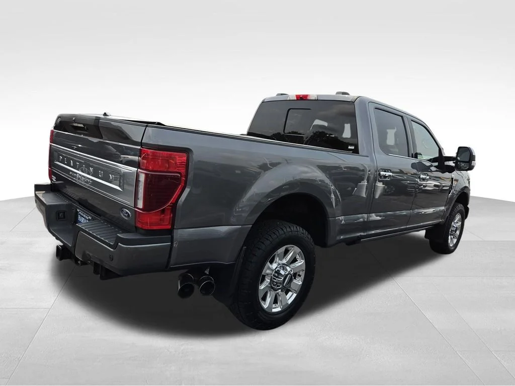 Certified Used 2021 Gray Metallic Ford Platinum image 4