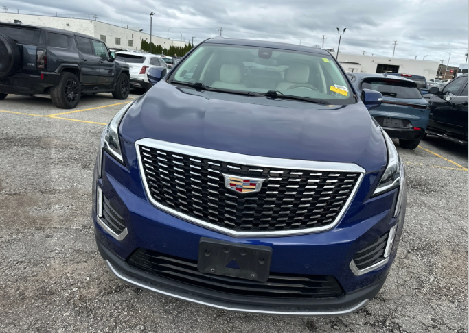Used 2023 Blue Cadillac Premium Luxury image 2