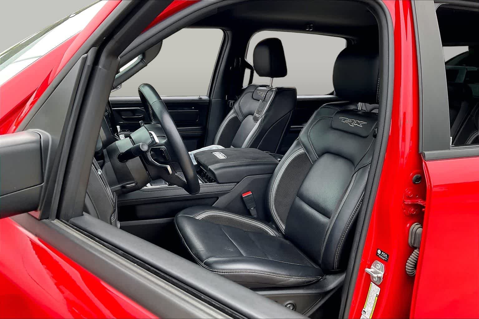 Used 2022 Flame Red Clearcoat Ram TRX image 8