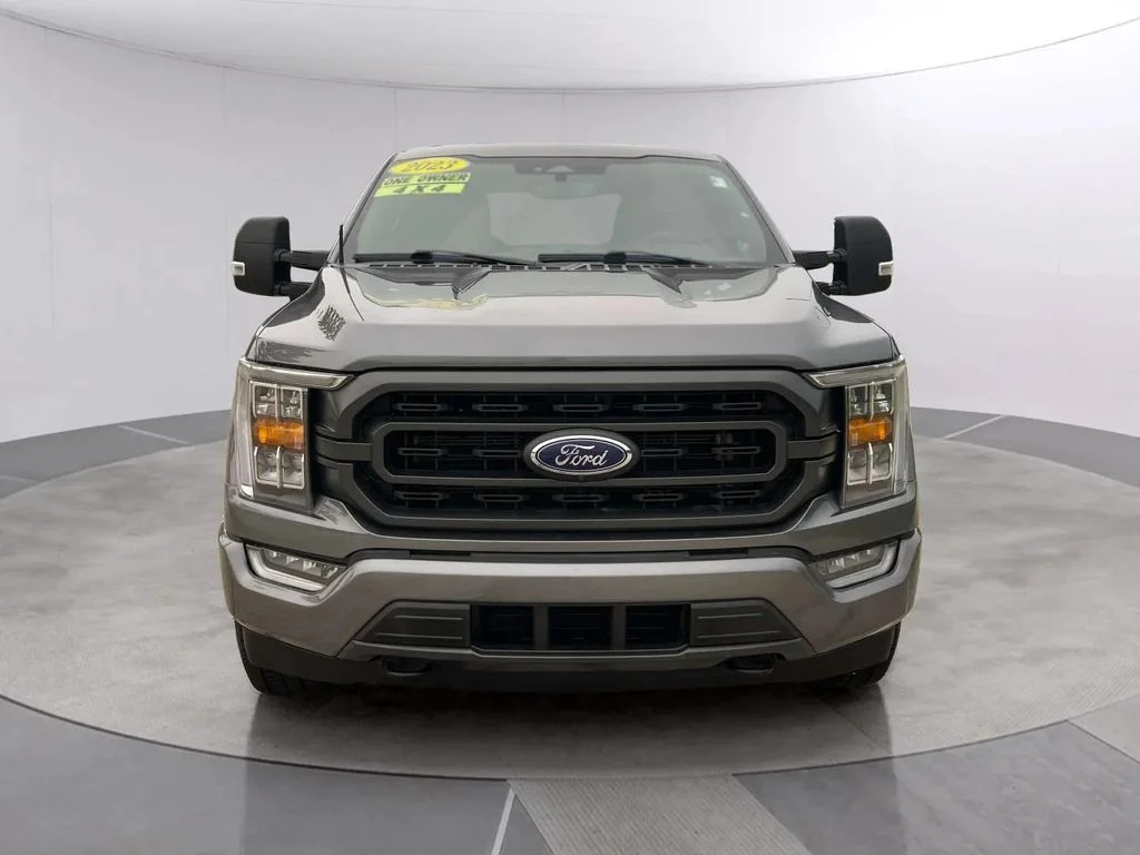 Used 2023 Carbonized Gray Metallic Ford XLT image 8