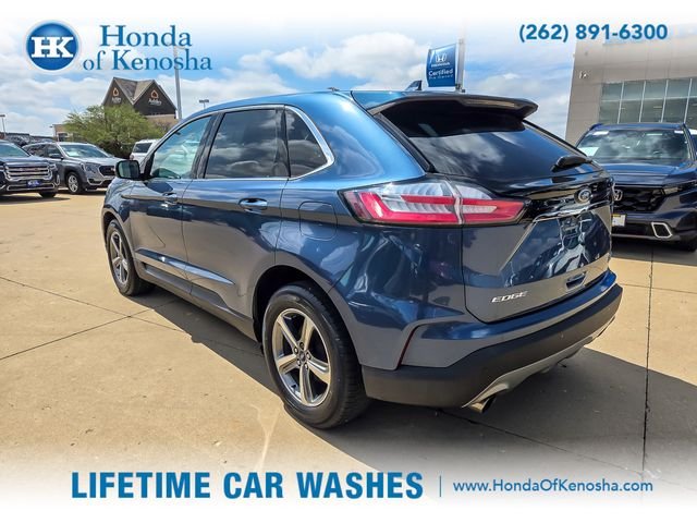 Used 2019 Blue Metallic Ford SEL image 3