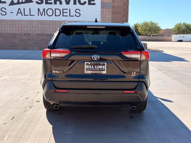 Certified Used 2025 Black Toyota LE image 8