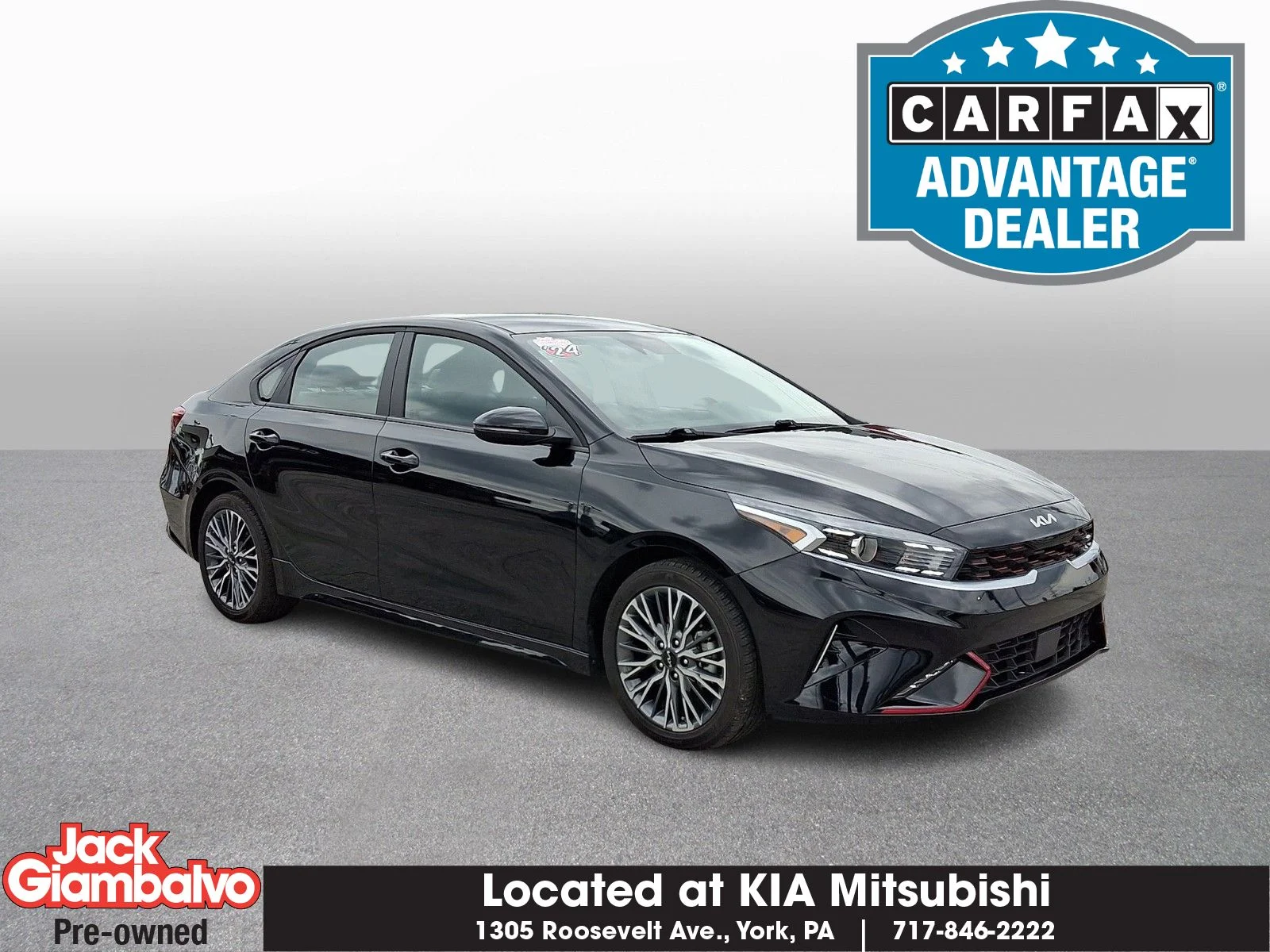 Used 2024 Black Kia GT-Line image 1
