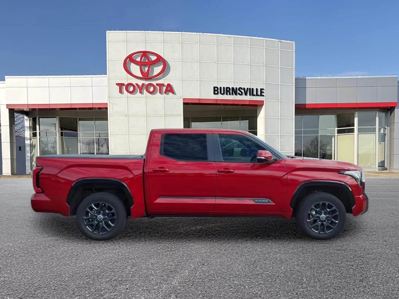 Used 2024 Toyota Tundra Platinum with VIN 5TFNC5DB7RX058472 for sale in Burnsville, Minnesota