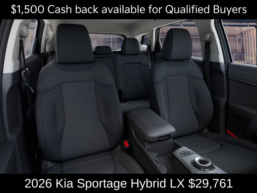 New 2026 Fusion Black Kia LX image 15