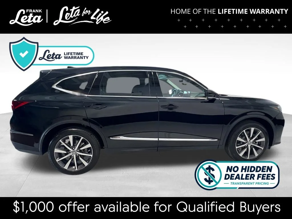 New 2026 Majestic Black Pearl Acura Technology Package image 9