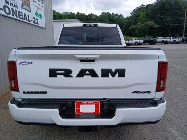 New 2026 Bright White Clear-Coat Exterior Paint RAM Laramie image 4