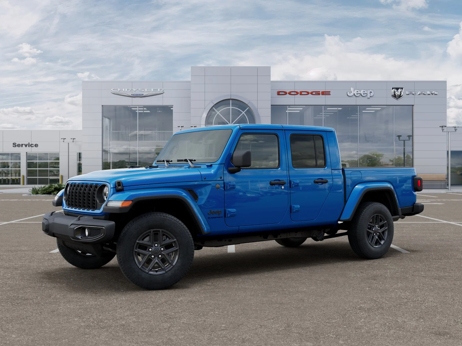 New 2026 Hydro Blue Pearl-Coat Exterior Paint Jeep Sport S image 33