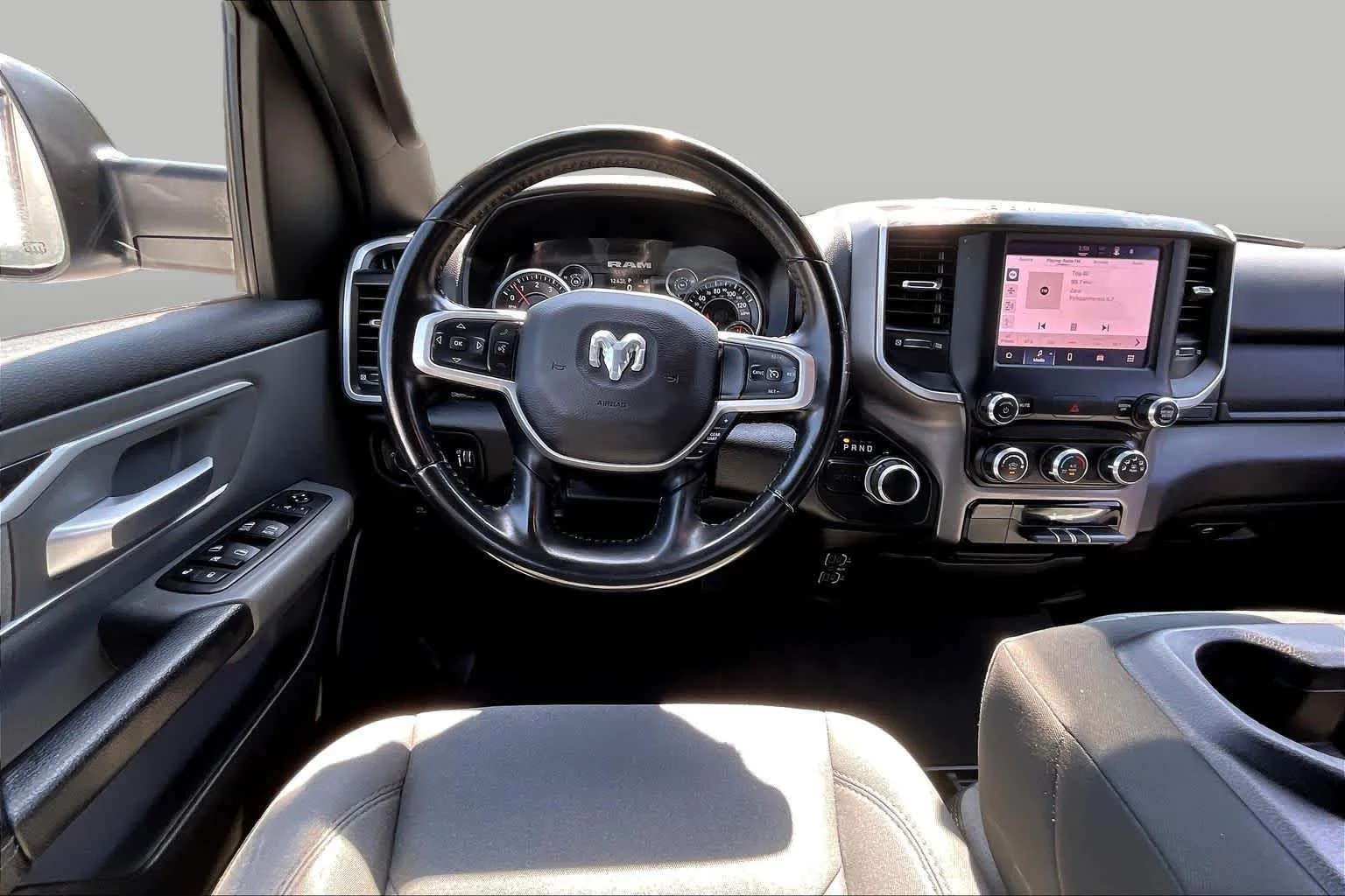 Used 2022 Bright White Clearcoat Ram Big Horn image 6
