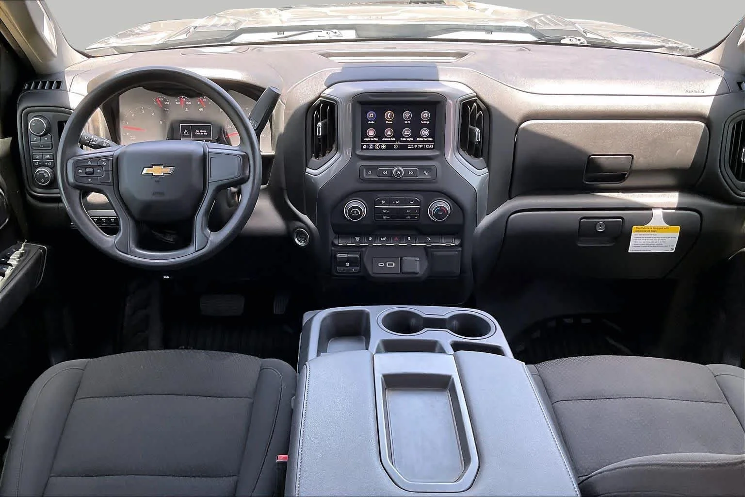 Used 2024 Sterling Gray Metallic Chevrolet Work Truck image 14