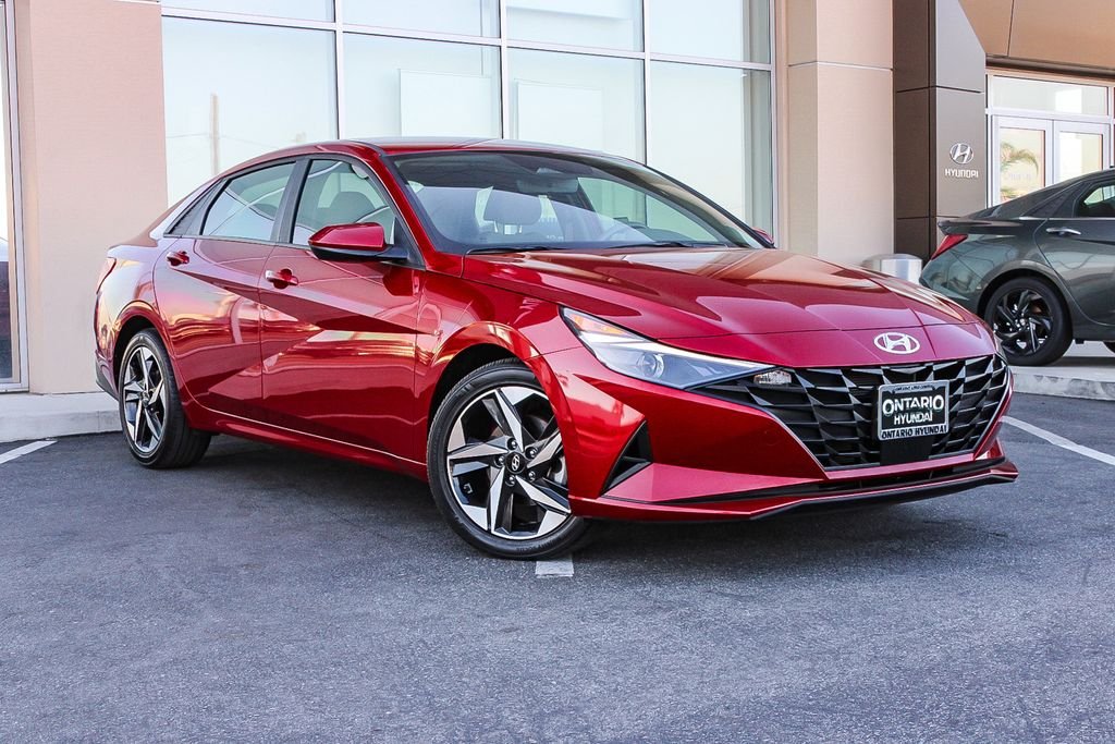 Certified Used 2023 Red Hyundai SEL image 2