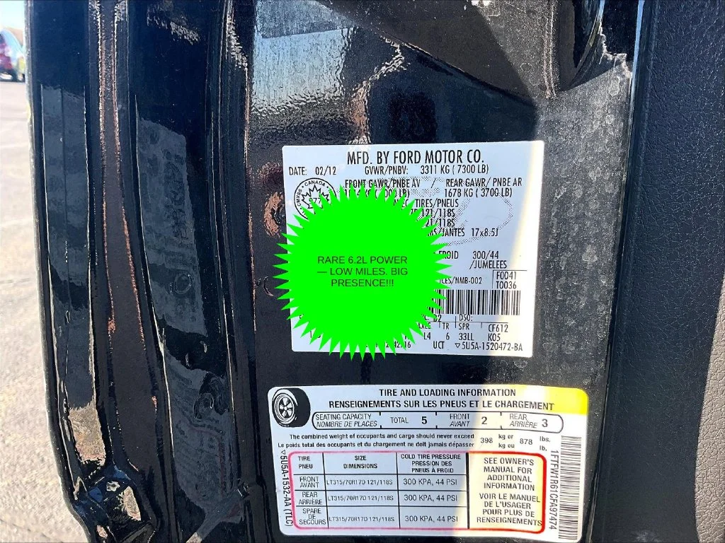 Used 2012 Black Ford SVT Raptor image 32