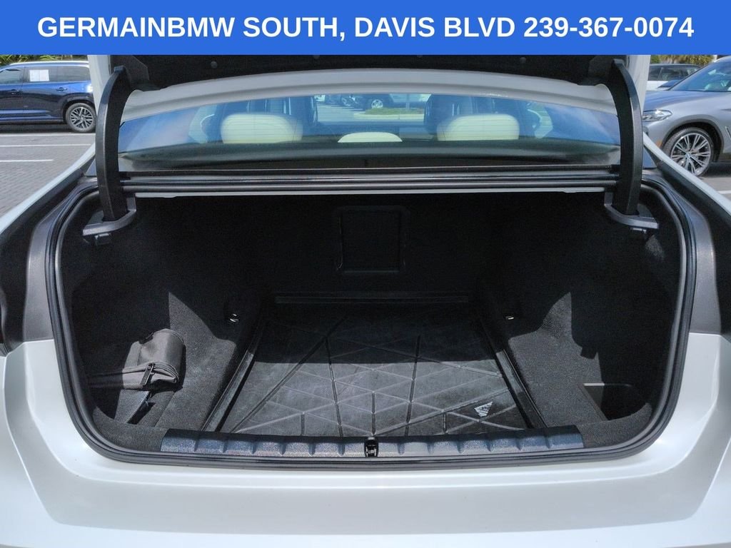 Certified Used 2025 White Metallic BMW 760i xDrive image 14