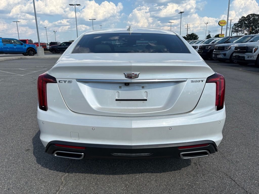 Used 2024 Crystal White Tri-Coat Cadillac Premium Luxury image 6