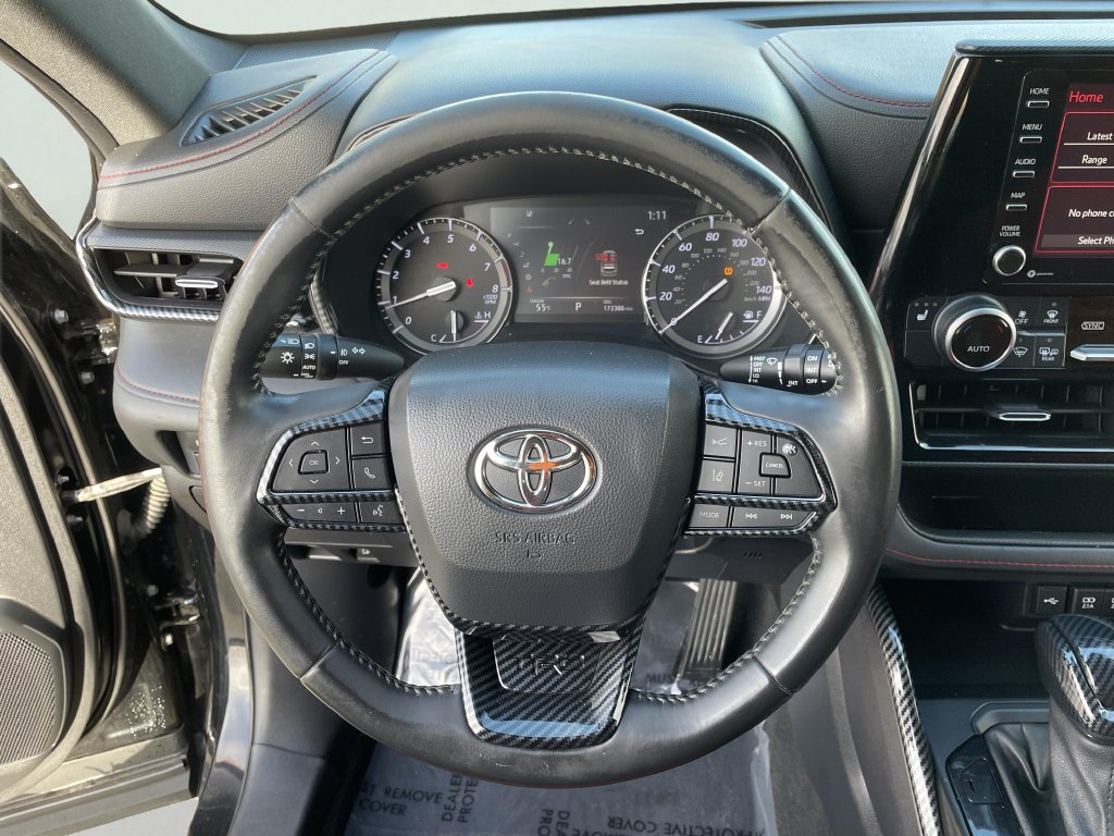 Used 2021 Midnight Black Metallic Toyota XSE image 23