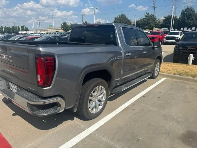 Used 2021 SATIN STEEL METALLIC GMC SLT image 3
