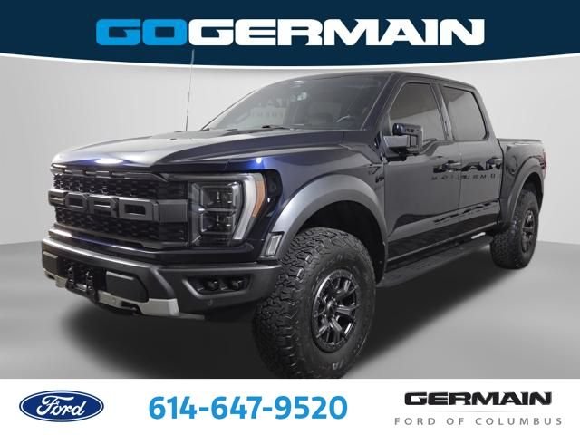 Certified Used 2022 Antimatter Blue Metallic Ford Raptor image 1