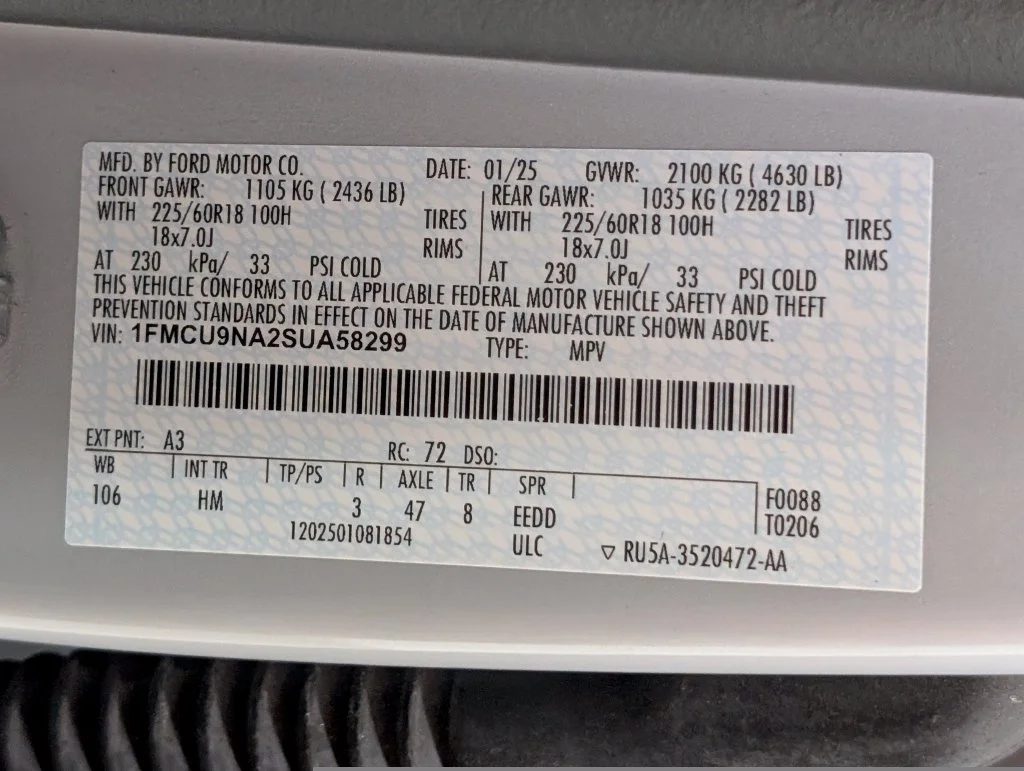 Certified Used 2025 Space Silver Ford ST-Line Select image 24