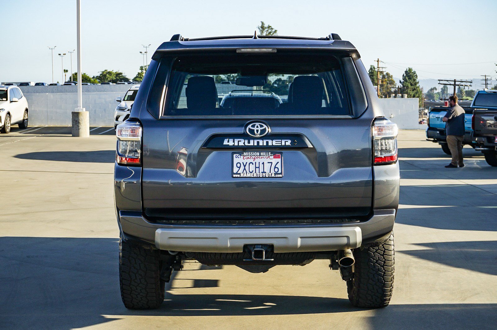 Used 2021 Magnetic Gray Metallic Toyota TRD Off Road Premium image 3