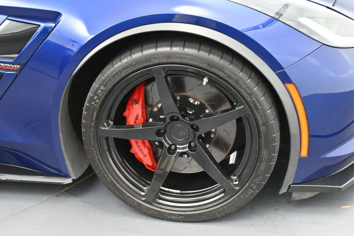 Used 2017 Admiral Blue Metallic Chevrolet Grand Sport 1LT image 29
