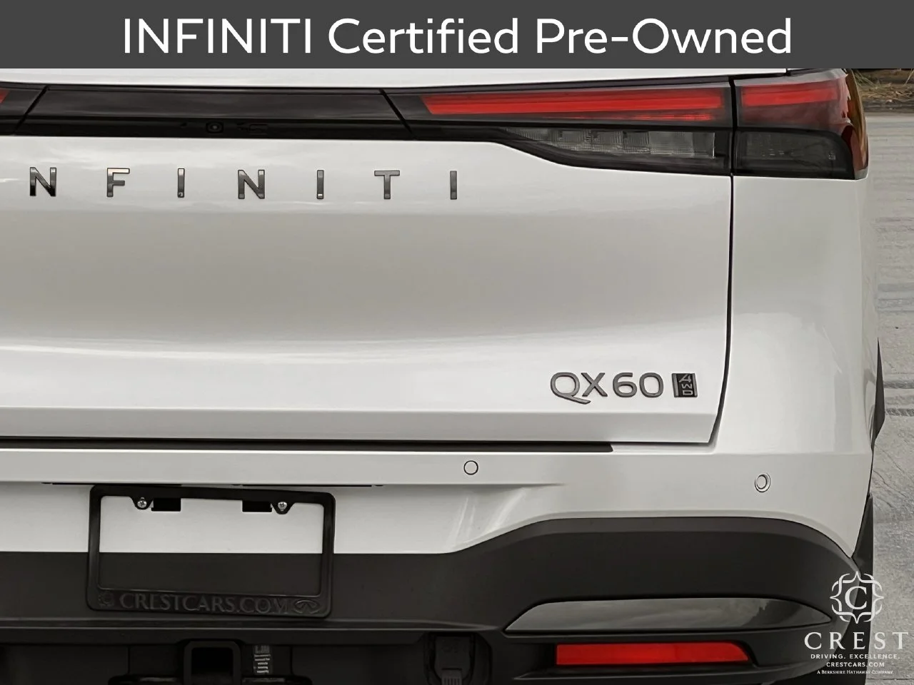 Certified Used 2027 Radiant White Black Obsidian INFINITI AUTOGRAPH image 6