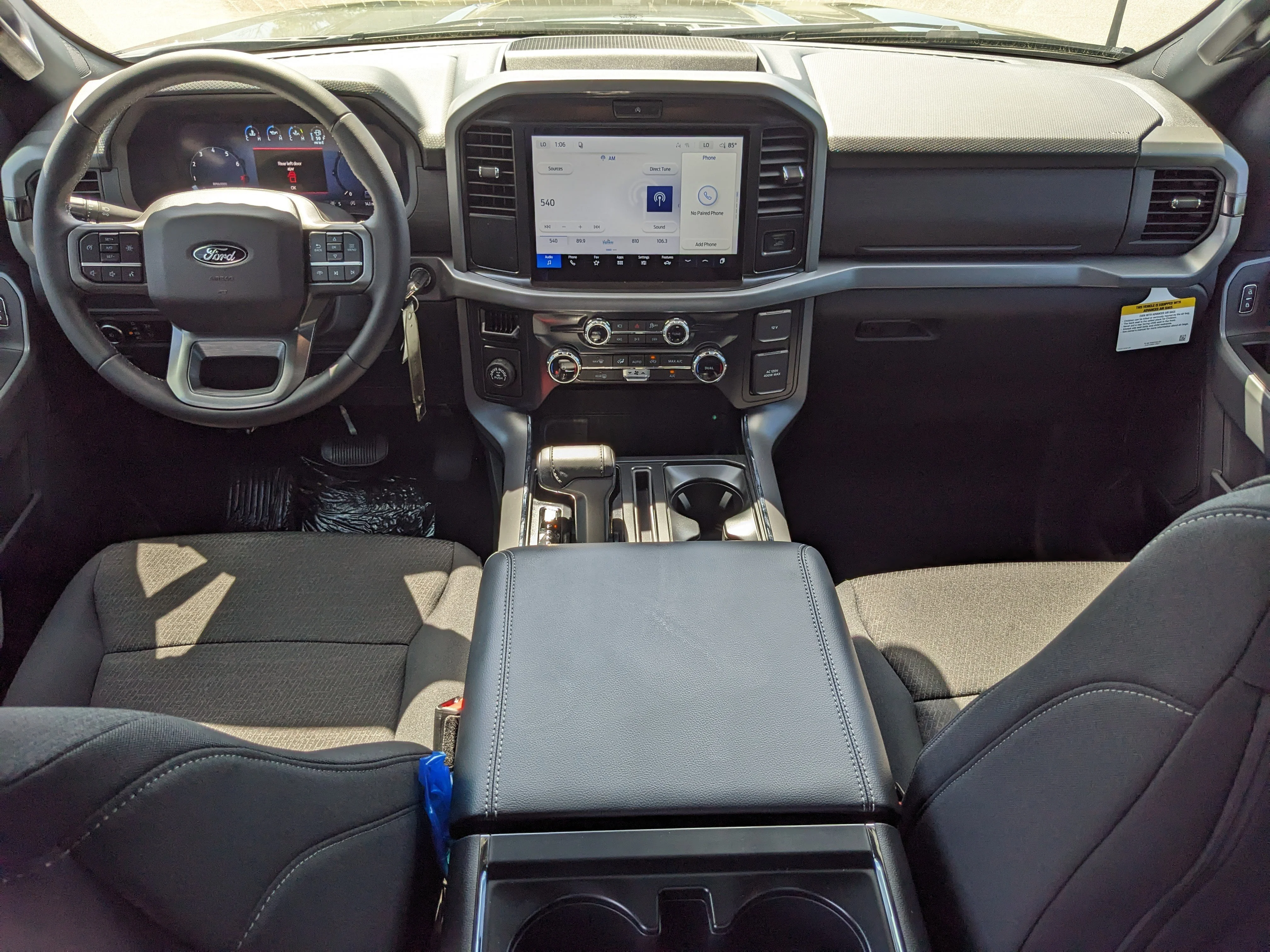 New 2026 Agate Black Metallic Ford XLT image 12