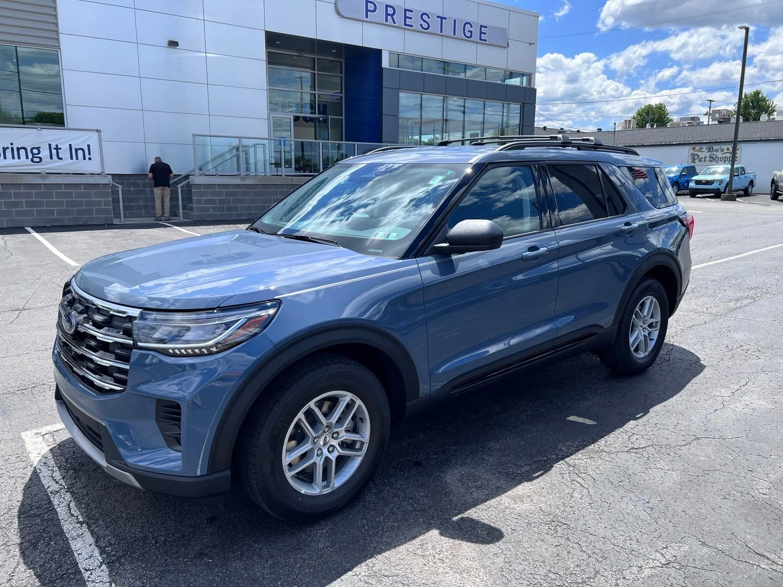 New 2026 Vapor Blue Metallic Ford Active image 3