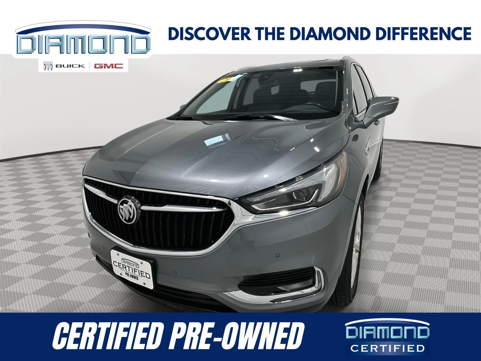 Used 2021 Includes Pitch Dark Night lower exterior accent color.) Buick Premium image 1