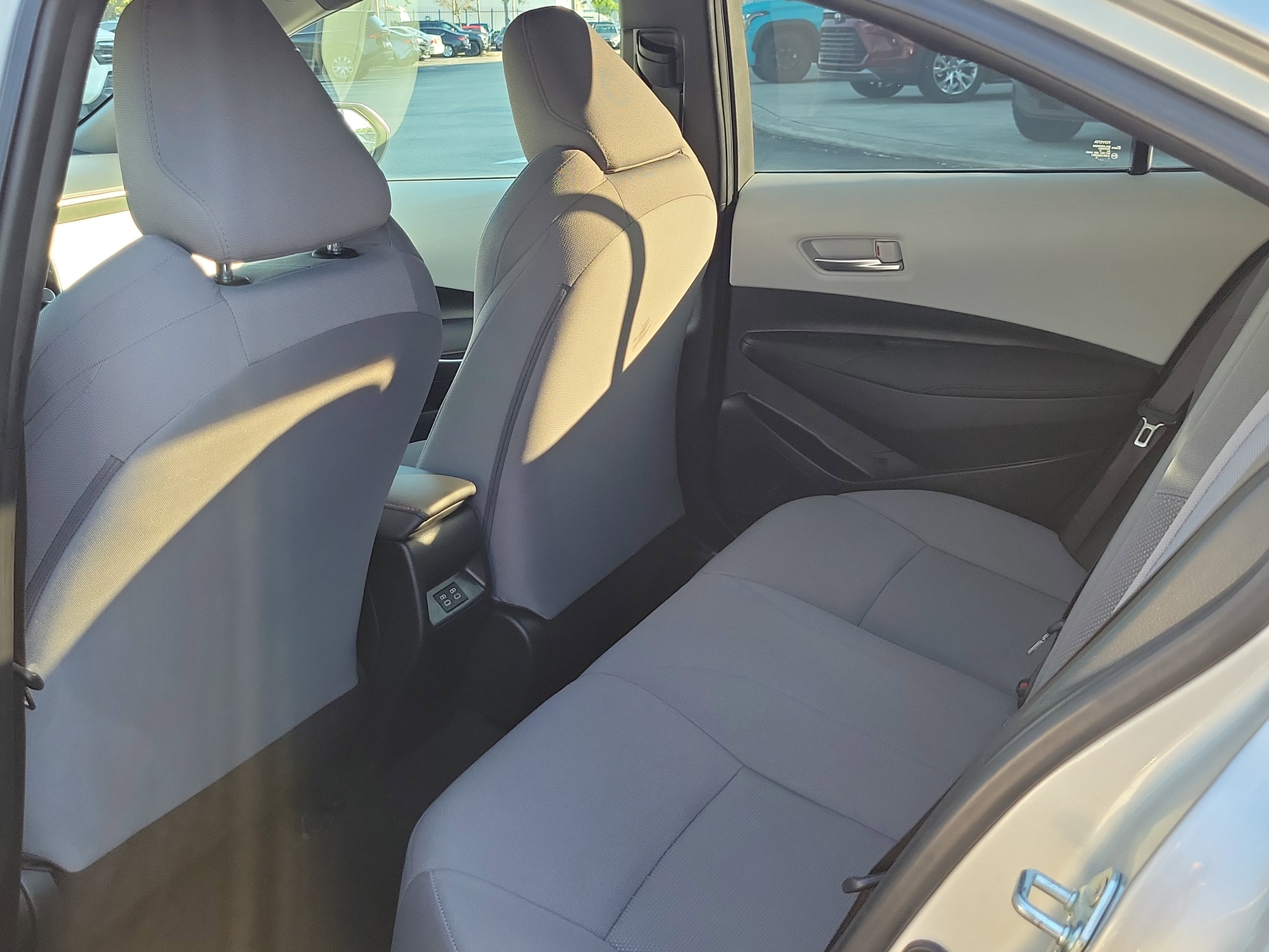Used 2024 Classic Silver Metallic Toyota SE image 8