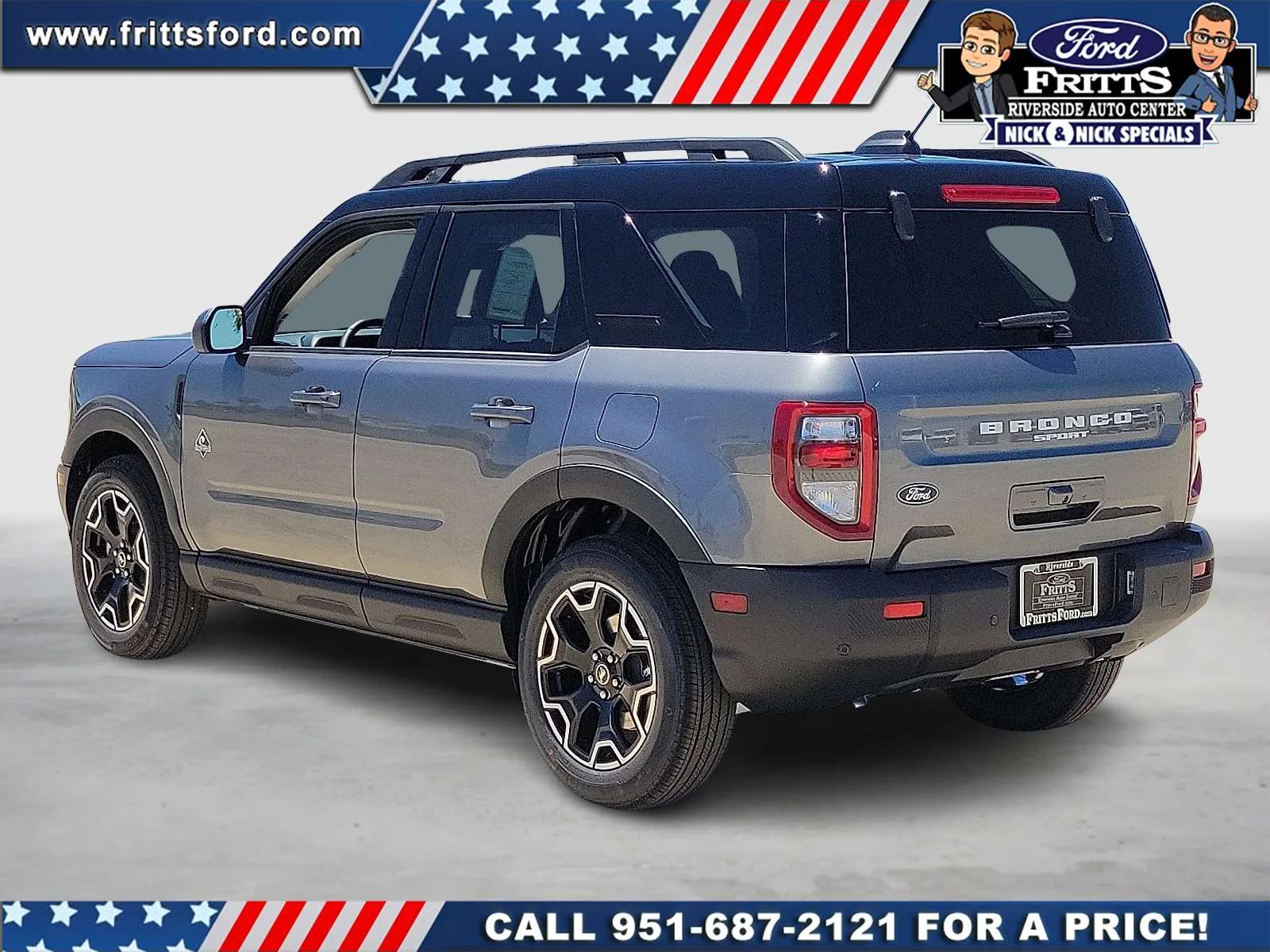 New 2026 Carbonized Gray Metallic Ford Outer Banks® image 2