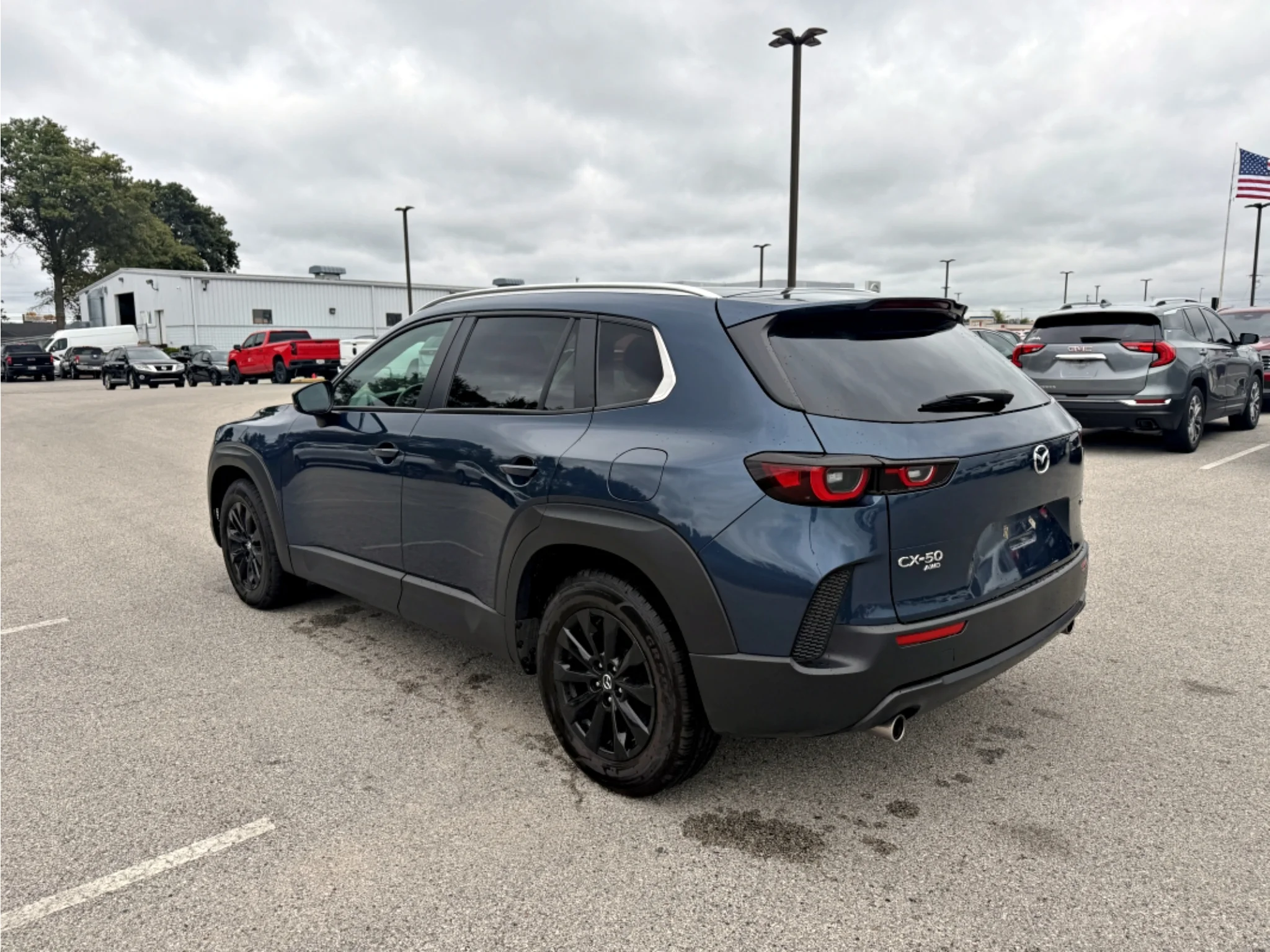 Used 2025 Ingot Blue Metallic Mazda 2.5 S Preferred Package image 8