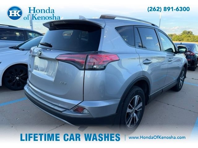Used 2018 Toyota RAV4 XLE with VIN JTMWFREV1JJ170591 for sale in Bristol, WI