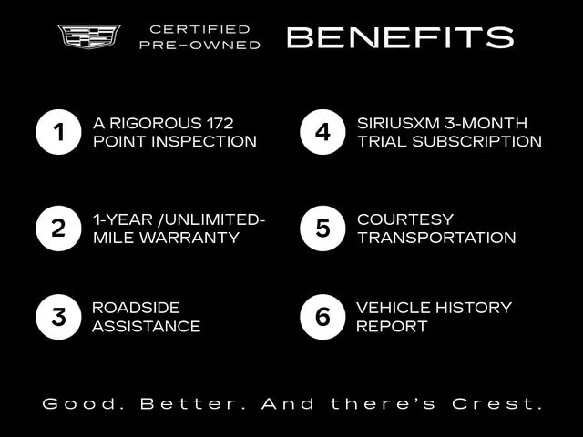 Used 2024 Crystal White Tricoat CADILLAC Sport image 3
