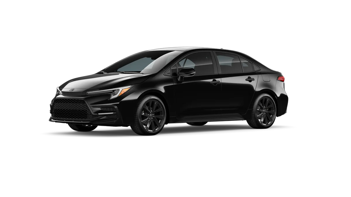 New 2026 Midnight Black Metallic Toyota SE image 2