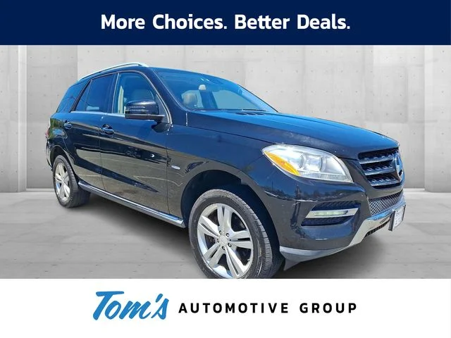 Used 2012 Black Mercedes-Benz ML 350 image 1