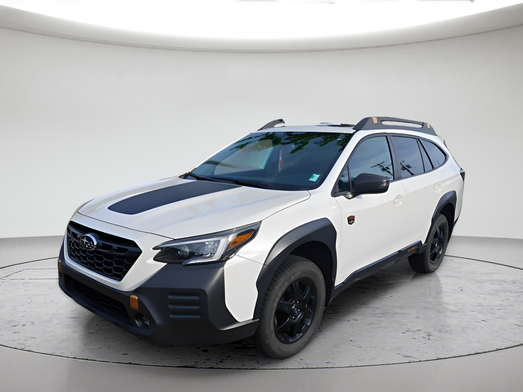 Used 2022 Crystal White Pearl Subaru Wilderness image 1