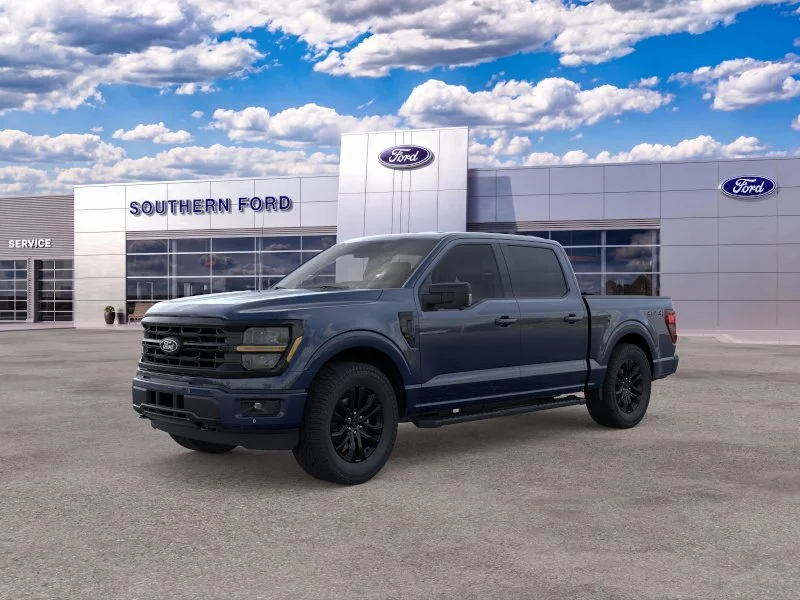New 2026 Antimatter Blue Metallic Ford XLT image 24