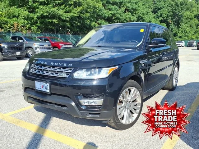 Used 2017 Black Land Rover 3.0L V6 Supercharged HSE image 1